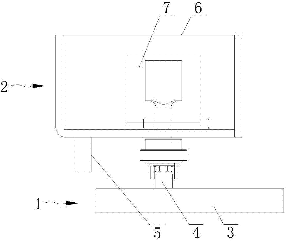 Track traffic door control system and control method thereof