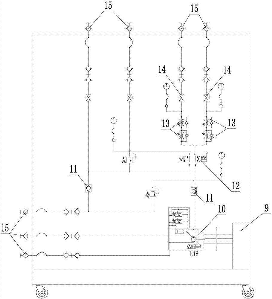 Spillway hydraulic hoist system with emergency function