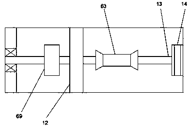 Starting method and device for loom
