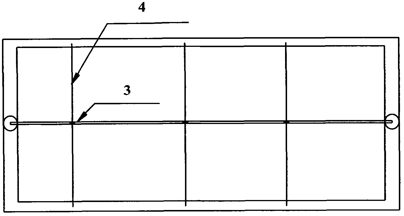 Method for monitoring change of internal force of resin mortar block during riverbed blowing up scouring period of hyper-concentration sediment flood