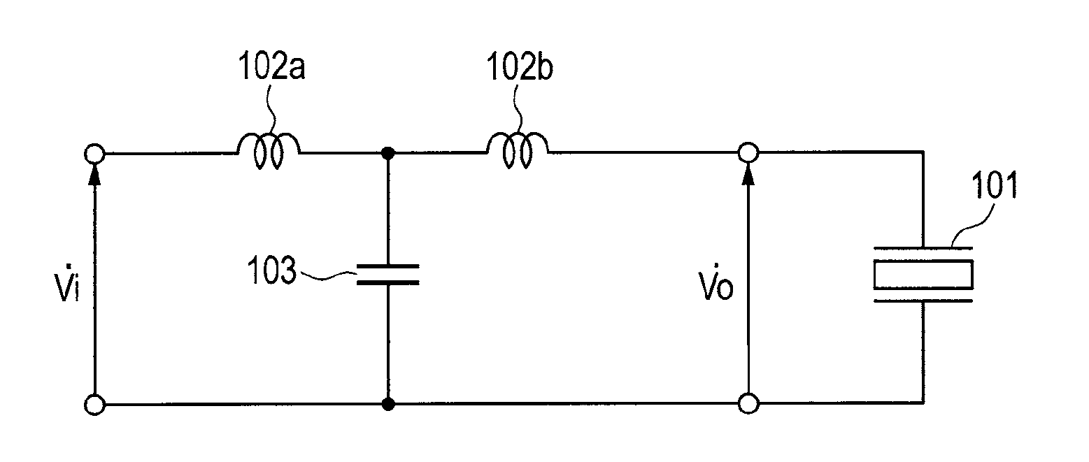 Driving circuit for vibration apparatus