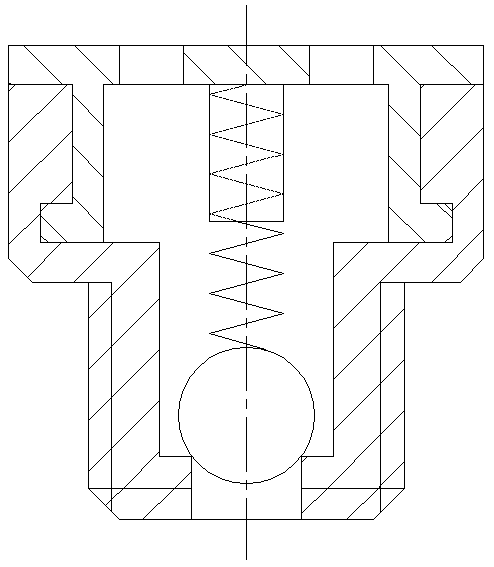 An oil-casing threaded connection air tightness detection packer