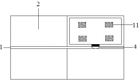 Damp-proof express cabinet and application method thereof