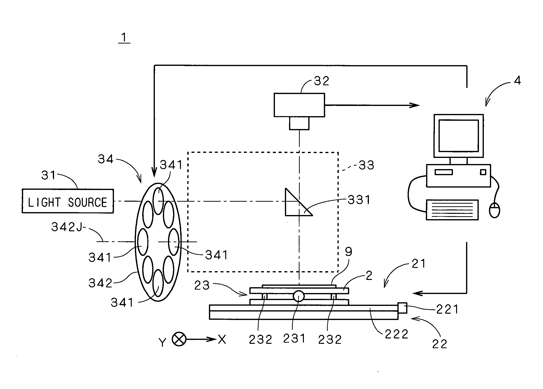 Apparatus and method for measuring spectral reflectance and apparatus for measuring film thickness