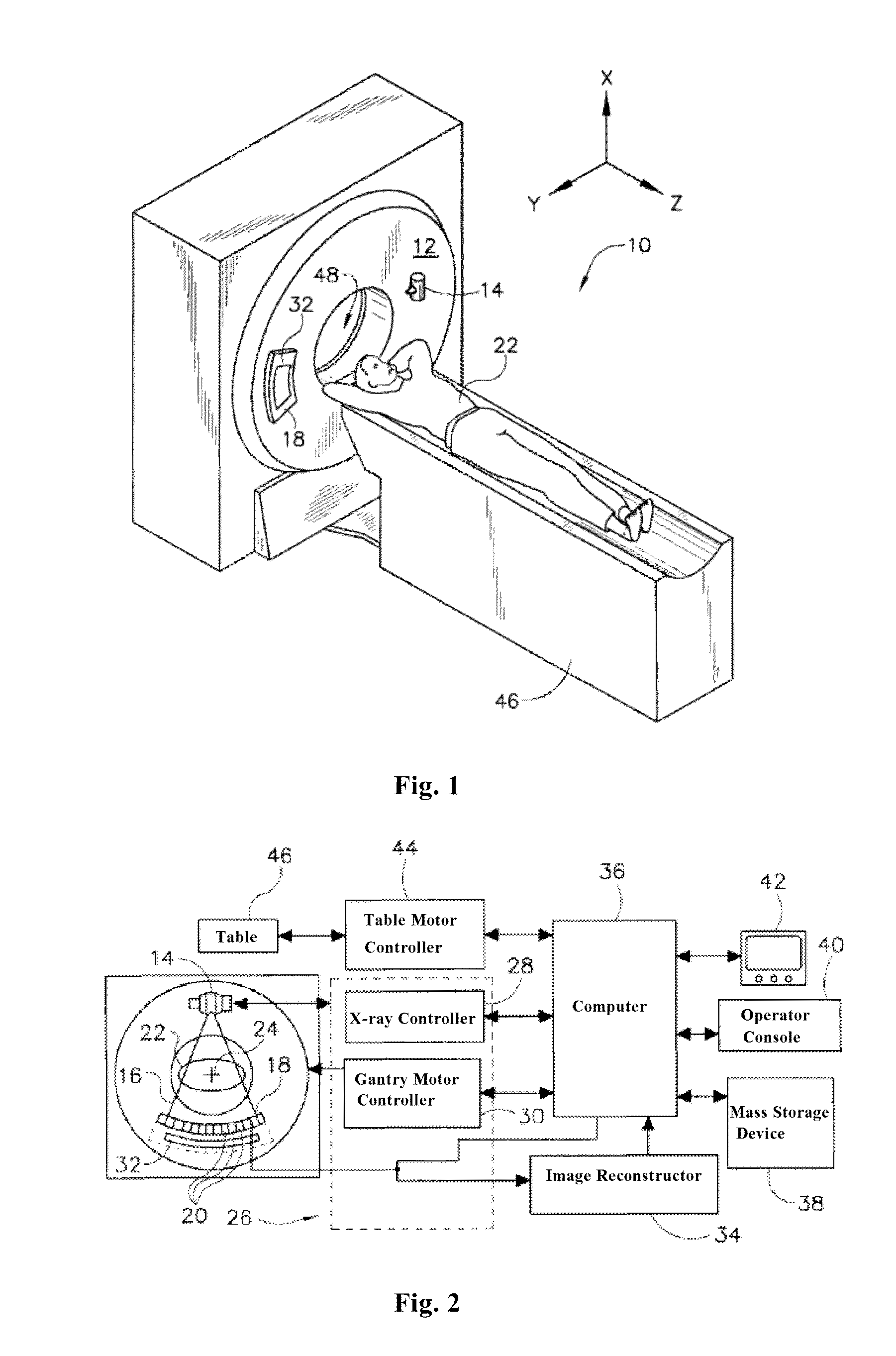 Method and apparatus for reducing artifacts in computed tomography image reconstruction