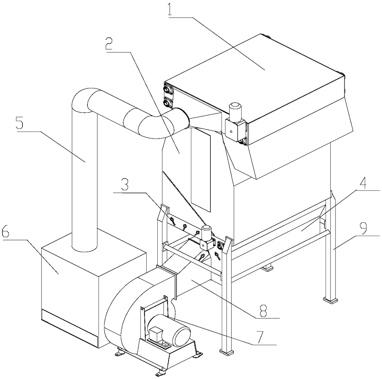 Cut tobacco processing device