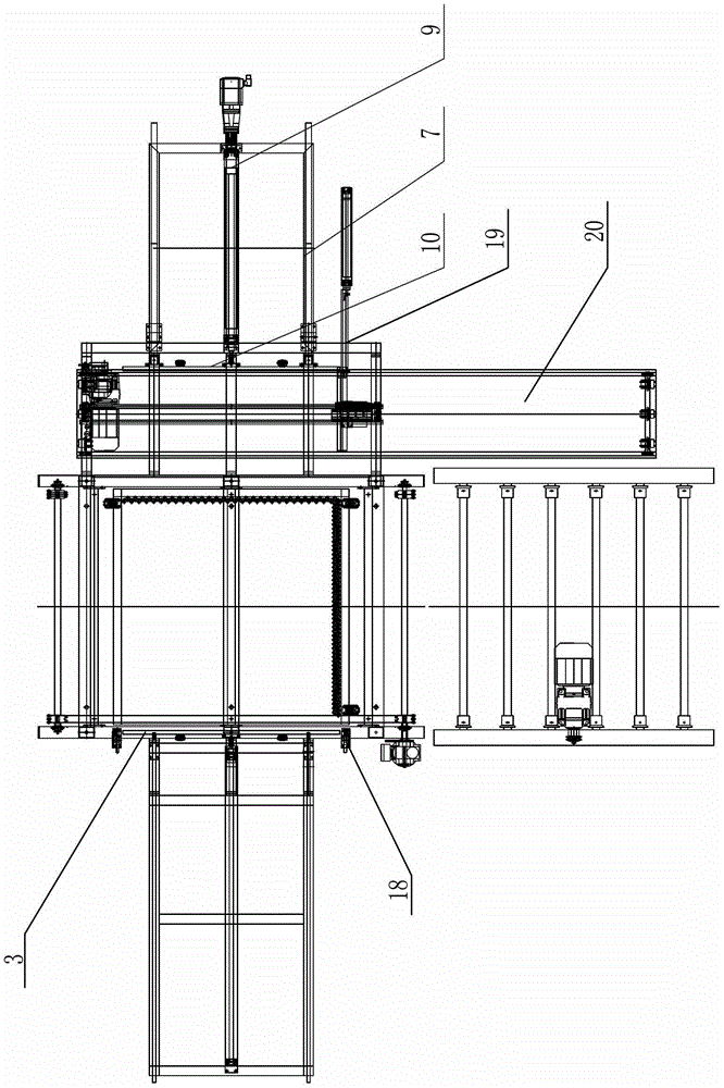 Oral liquid sterilization automatic bottle loading system