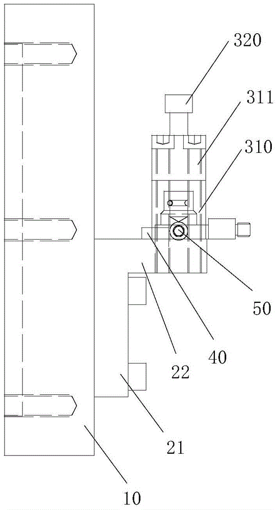 Turning clamp of transmission hook blank