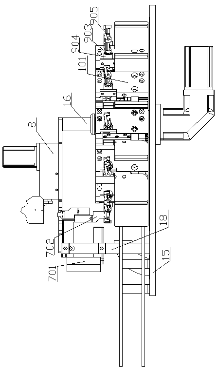 Cover pasting device and method for liquid packing box