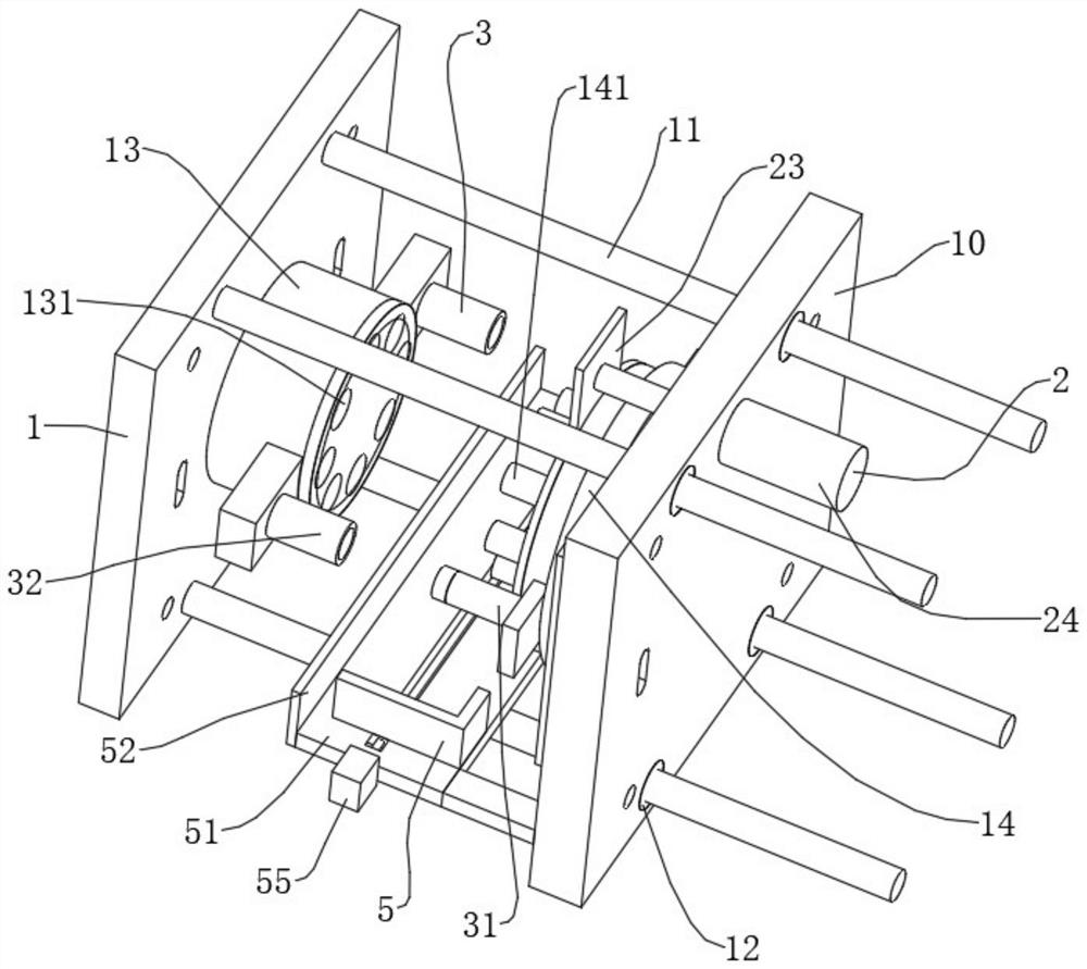 Integrated lipstick tube preparation mold and preparation process thereof