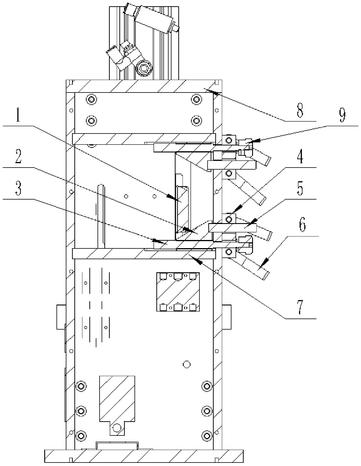 Adjusting limiting mechanism for ultrasonic welding