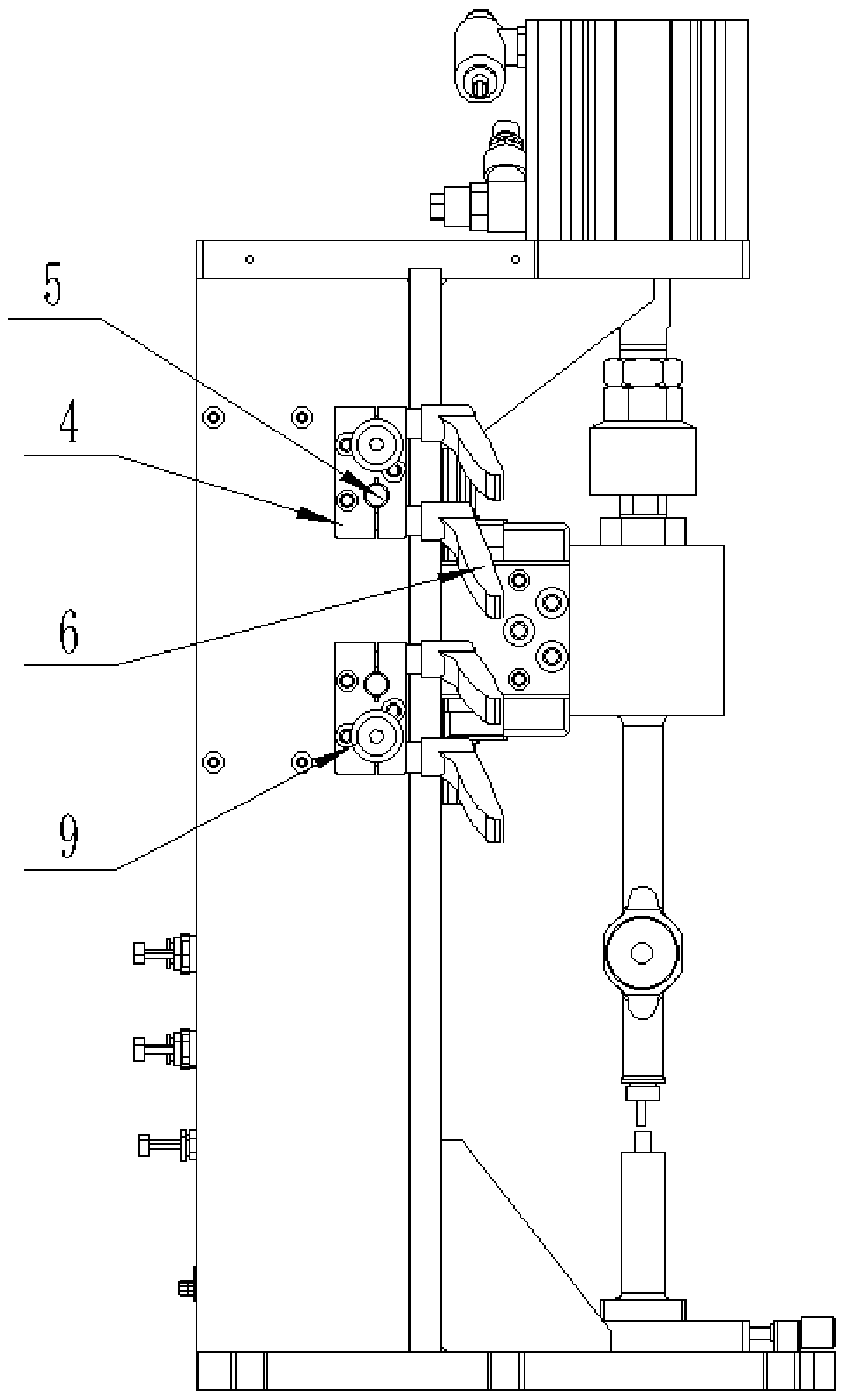 Adjusting limiting mechanism for ultrasonic welding