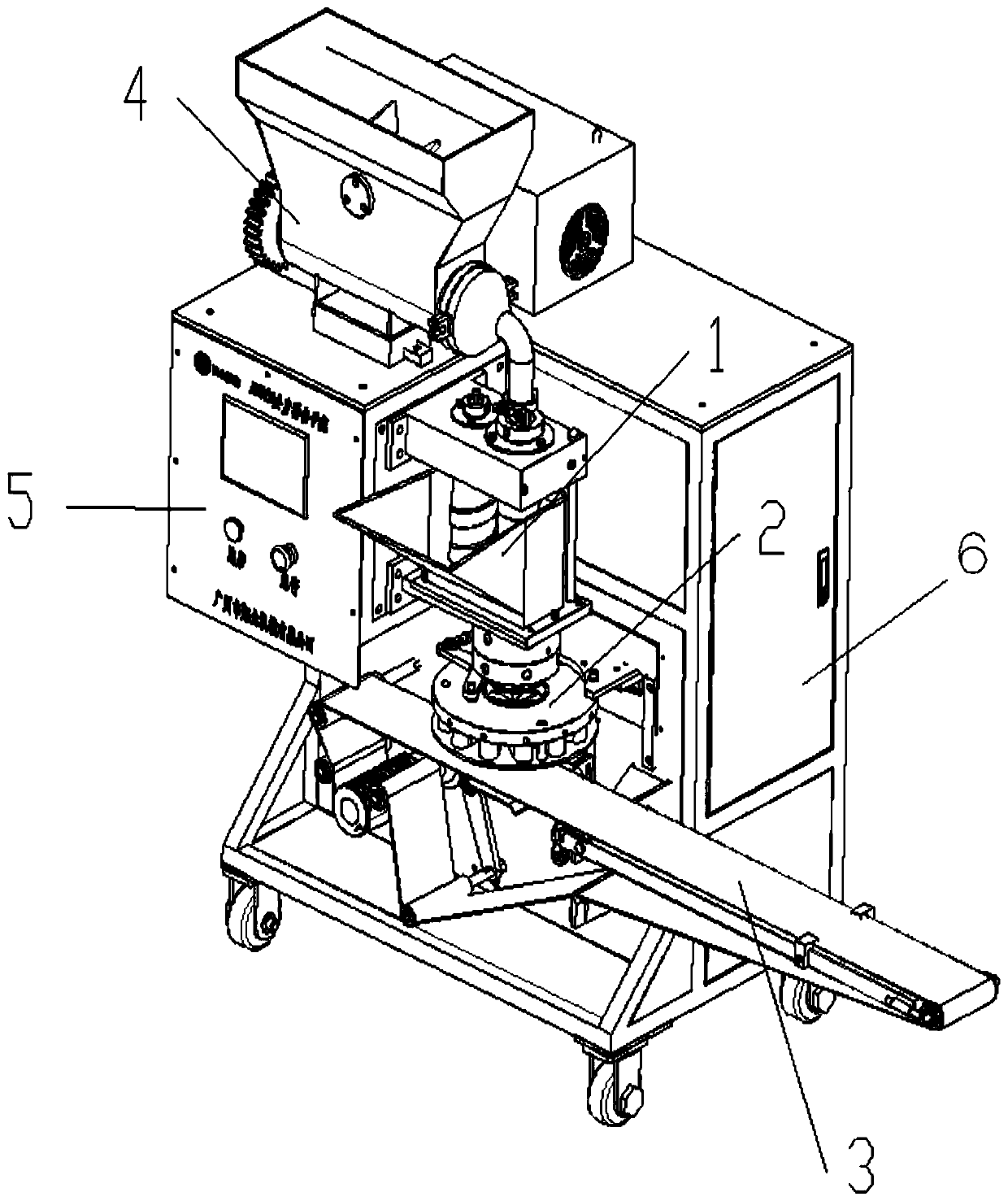 Fully automatic steamed stuffed bun machine