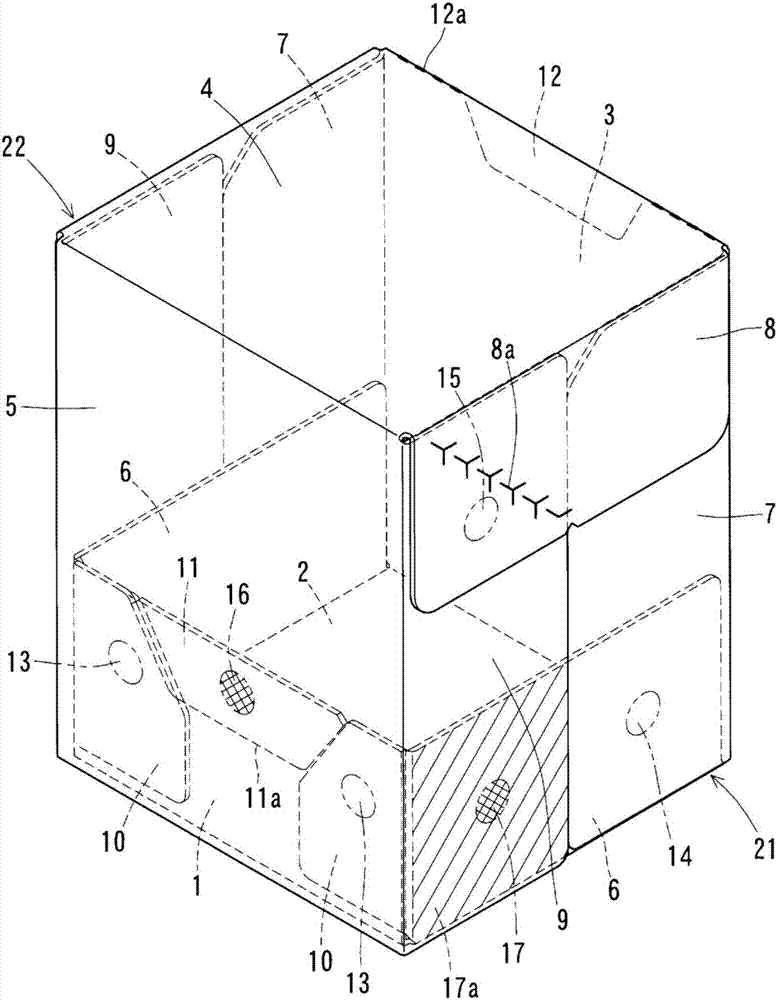 Packaging and display dual-purpose box and its packaging device