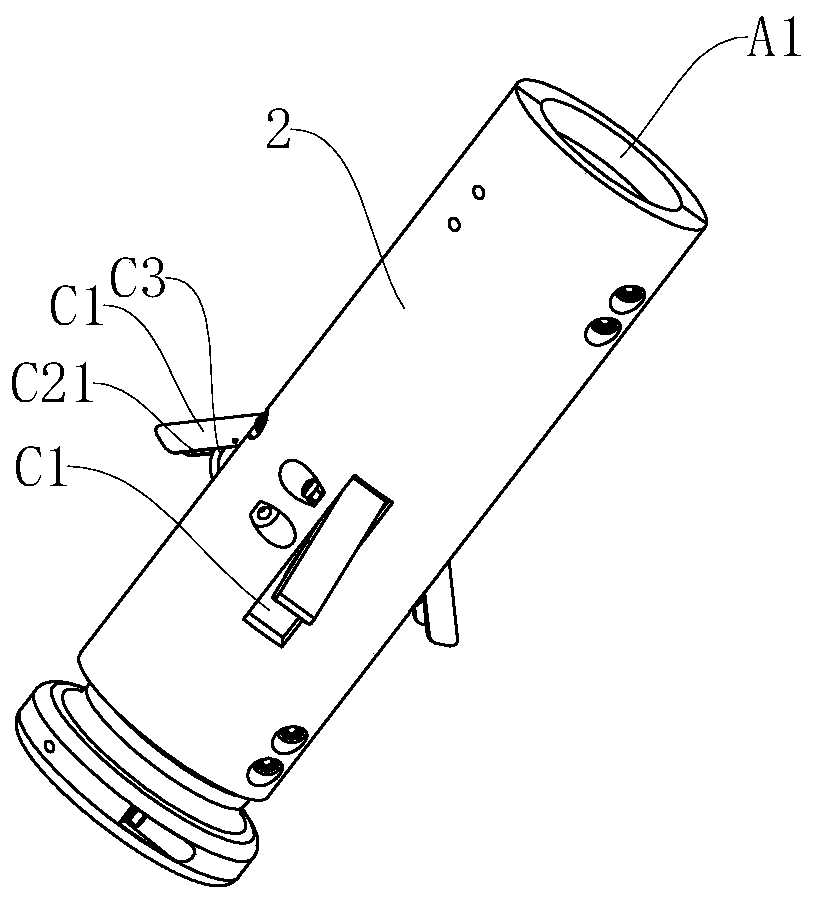 Underwater cable protection device