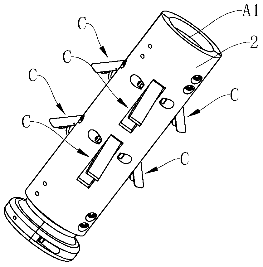 Underwater cable protection device