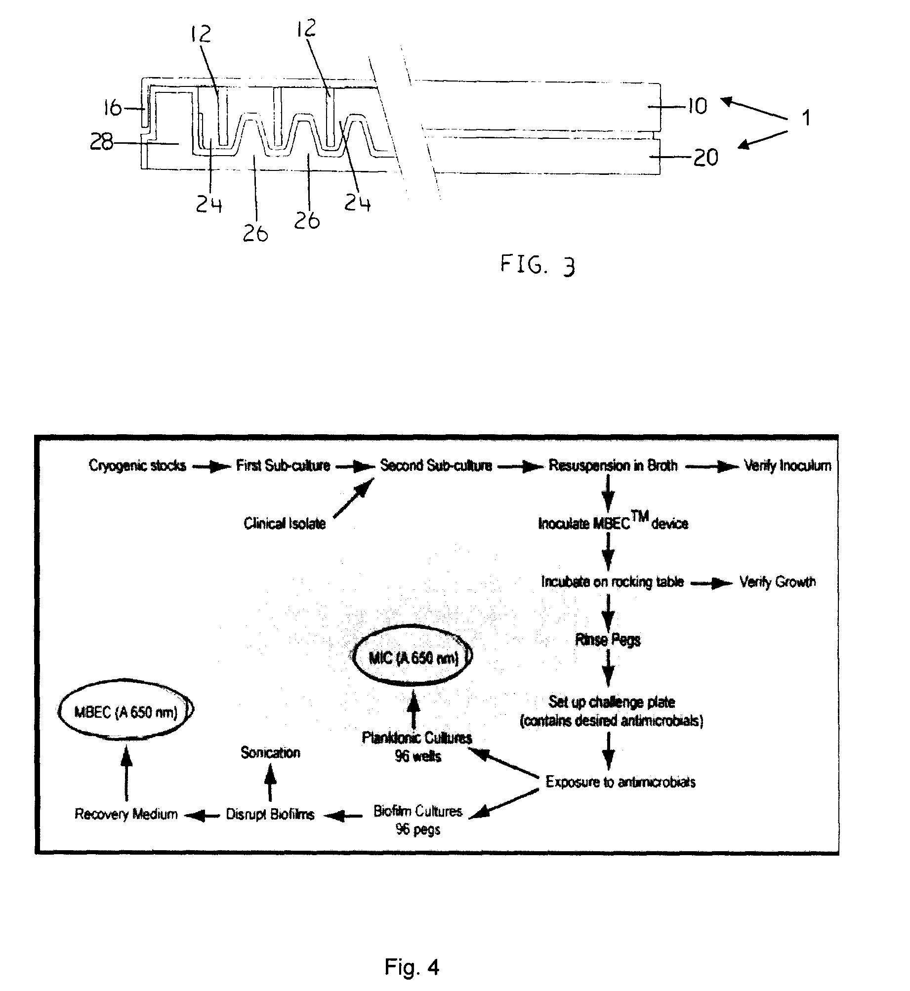 Devices and Methods for the Selection of Agents with Efficacy Against Biofilm