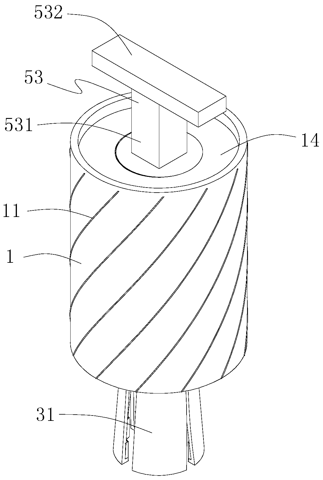 Fracture replacer and application method thereof