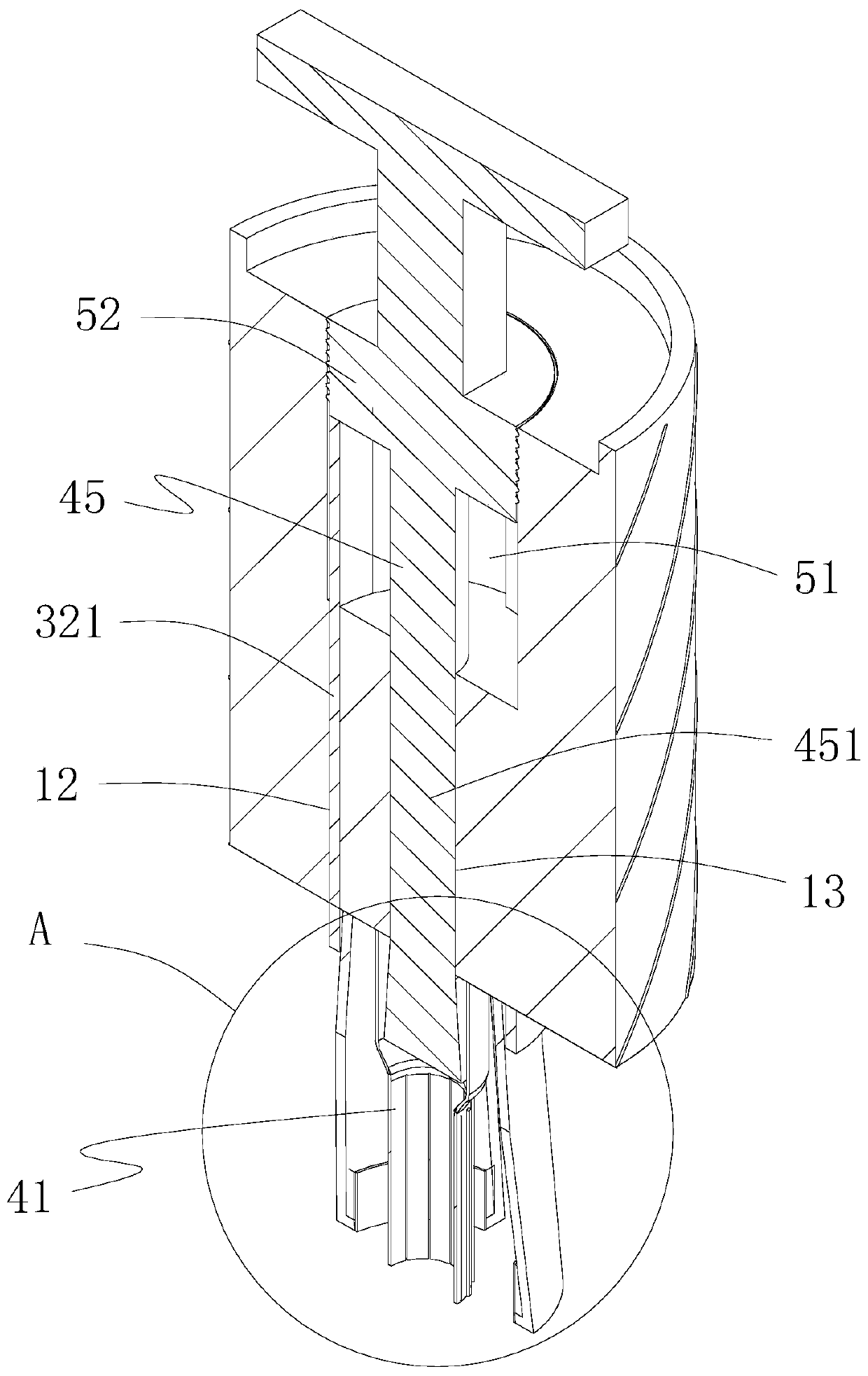 Fracture replacer and application method thereof