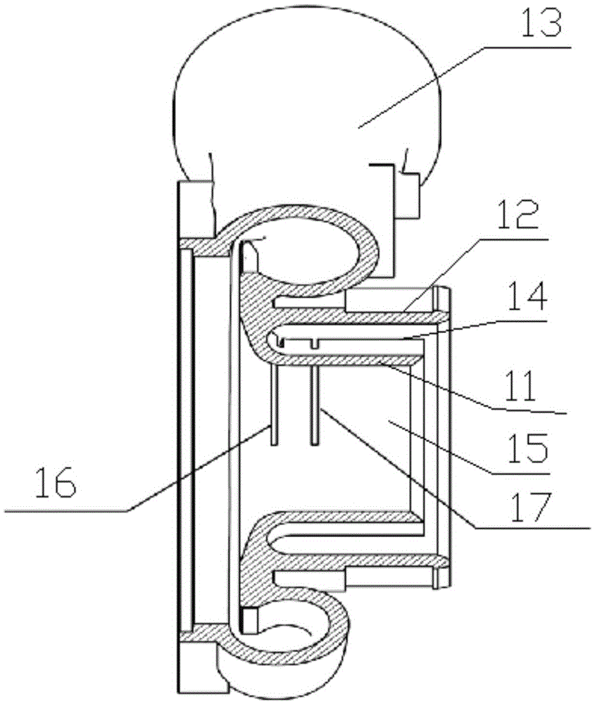 Double-rear-slot casing processing device capable of effectively broadening flow range of compressor