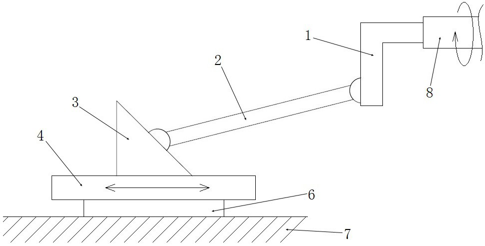 Grinding device and surface grinder using same