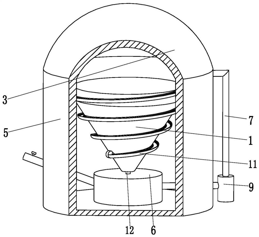 A water cleaning system based on rolling droplet surface evaporation