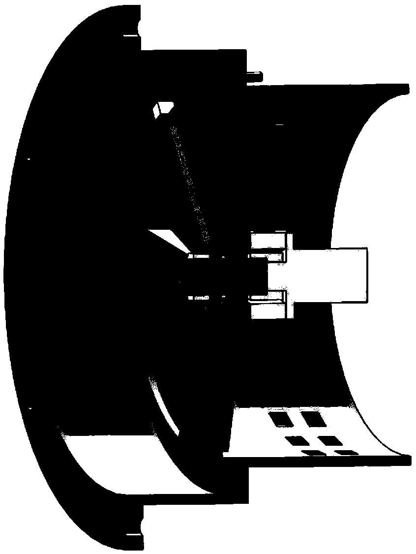 Rotary active explosion venting mechanism