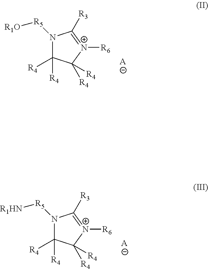 Formulation comprising liquid ester quats and/or imidazolinium salts and polymer thickeners