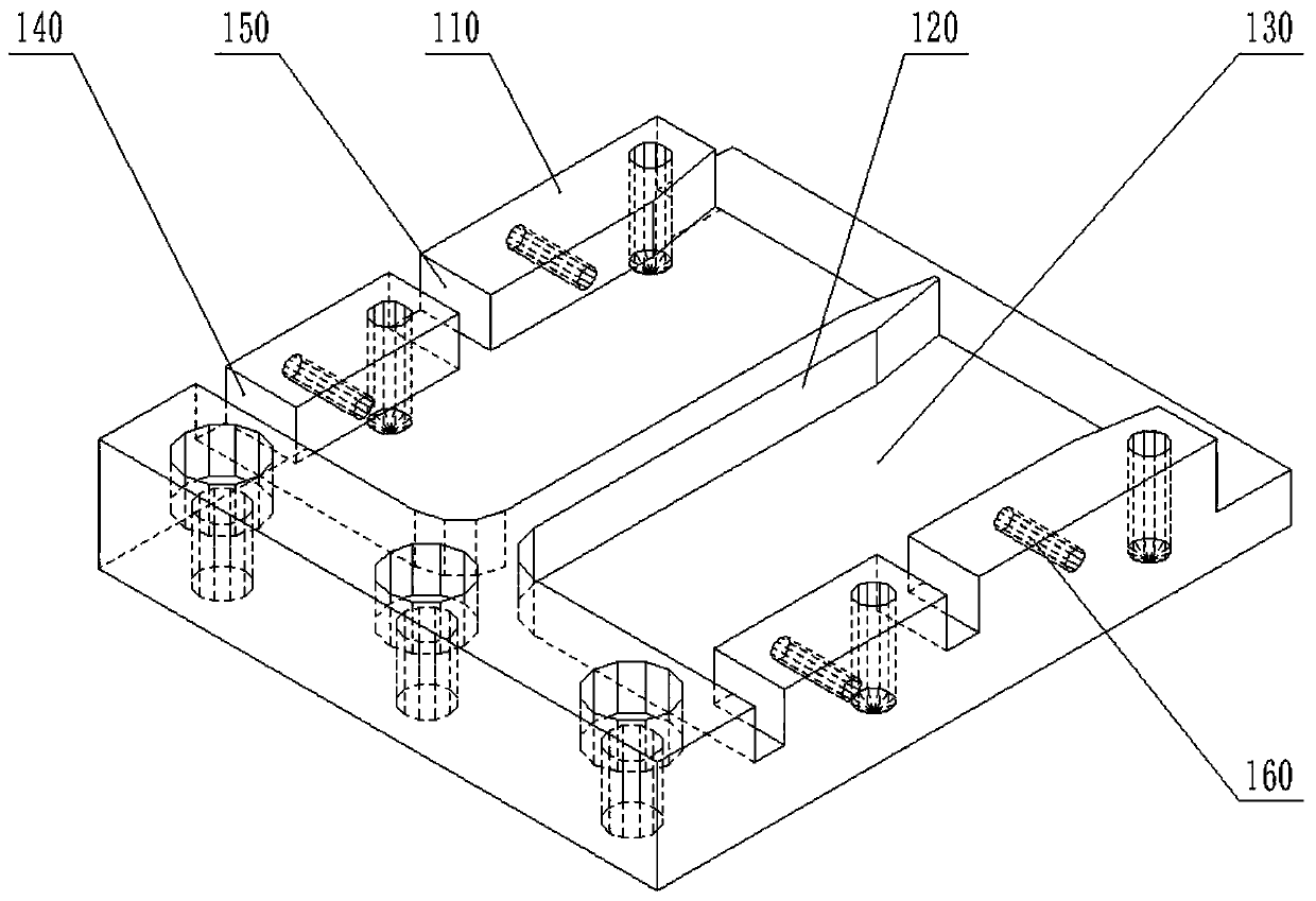 Jade wafer pneumatic precise distributing, positioning and detecting device