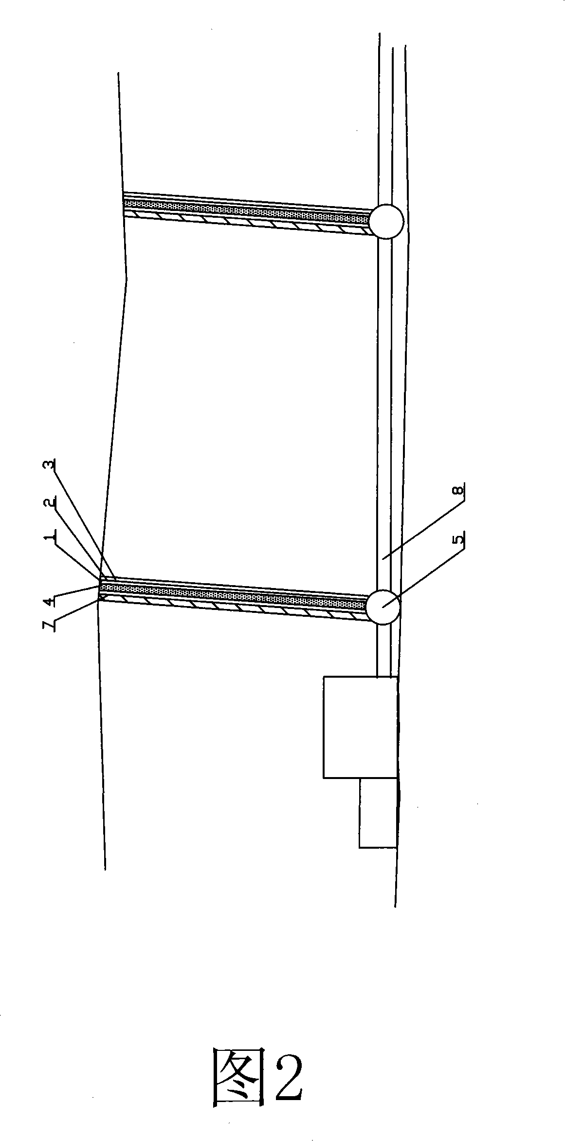 Underground step reservoir and building method thereof