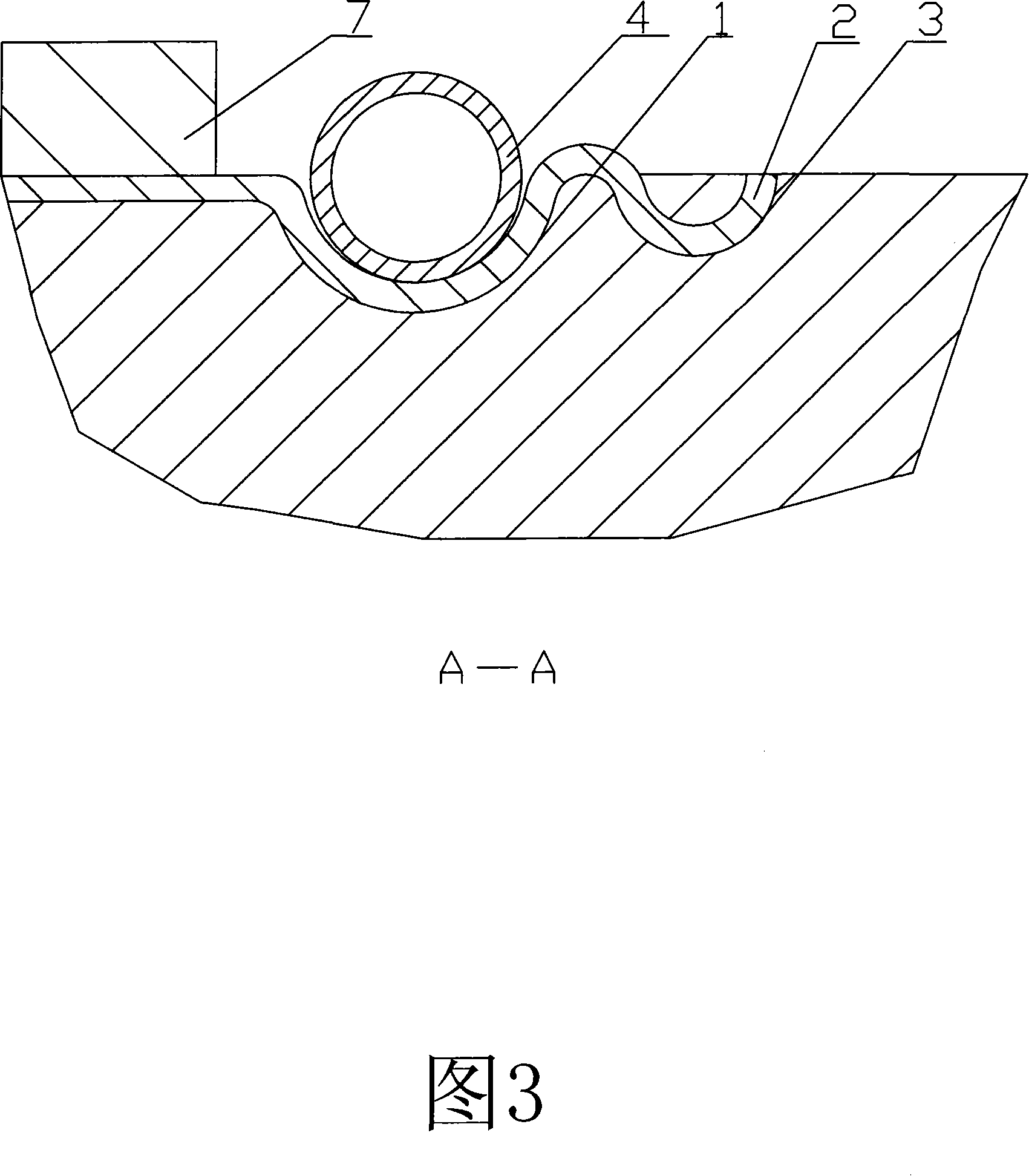 Underground step reservoir and building method thereof