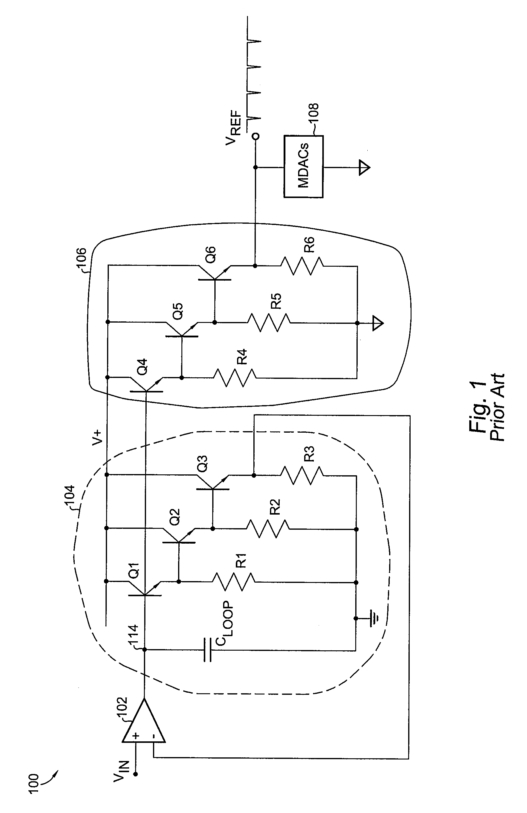 Radiation tolerant circuit for minimizing the dependence of a precision voltage reference from ground bounce and signal glitch