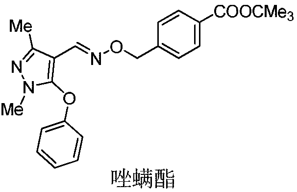 Pyrazole oxime ether compound having oxazole biphenylyl structure as well as preparation method and application thereof