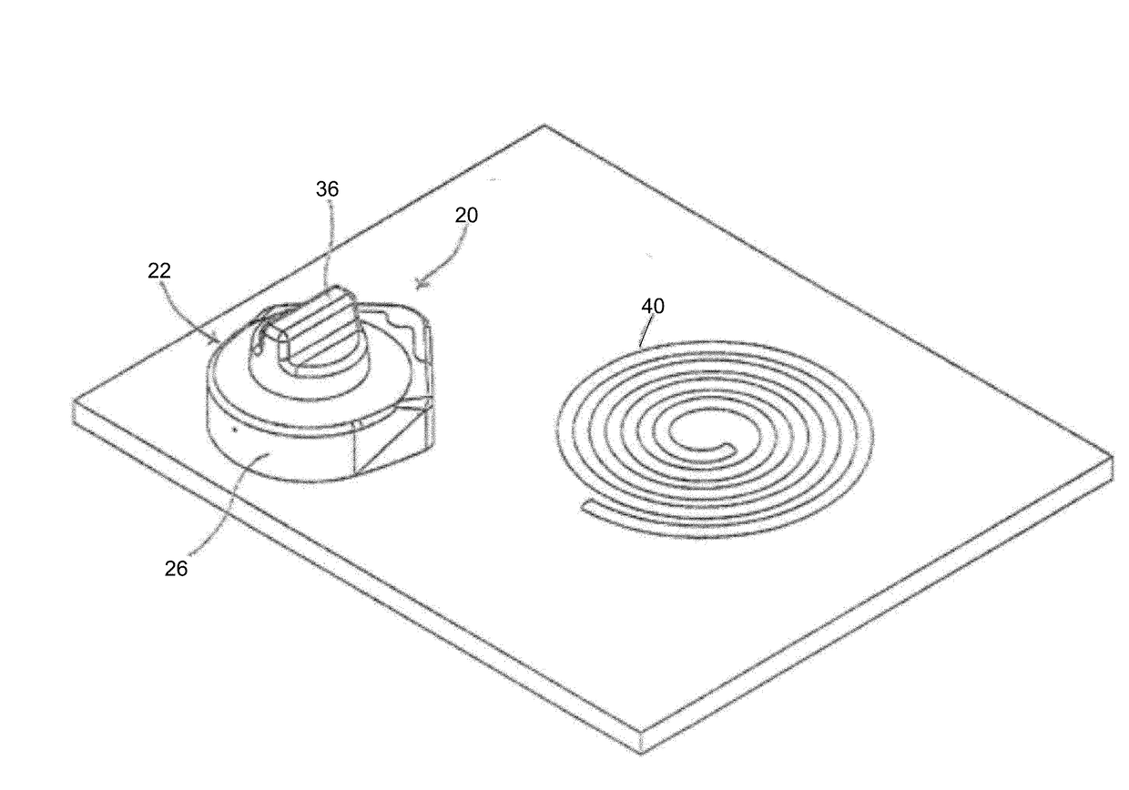 Automatic safety device and method for a stove