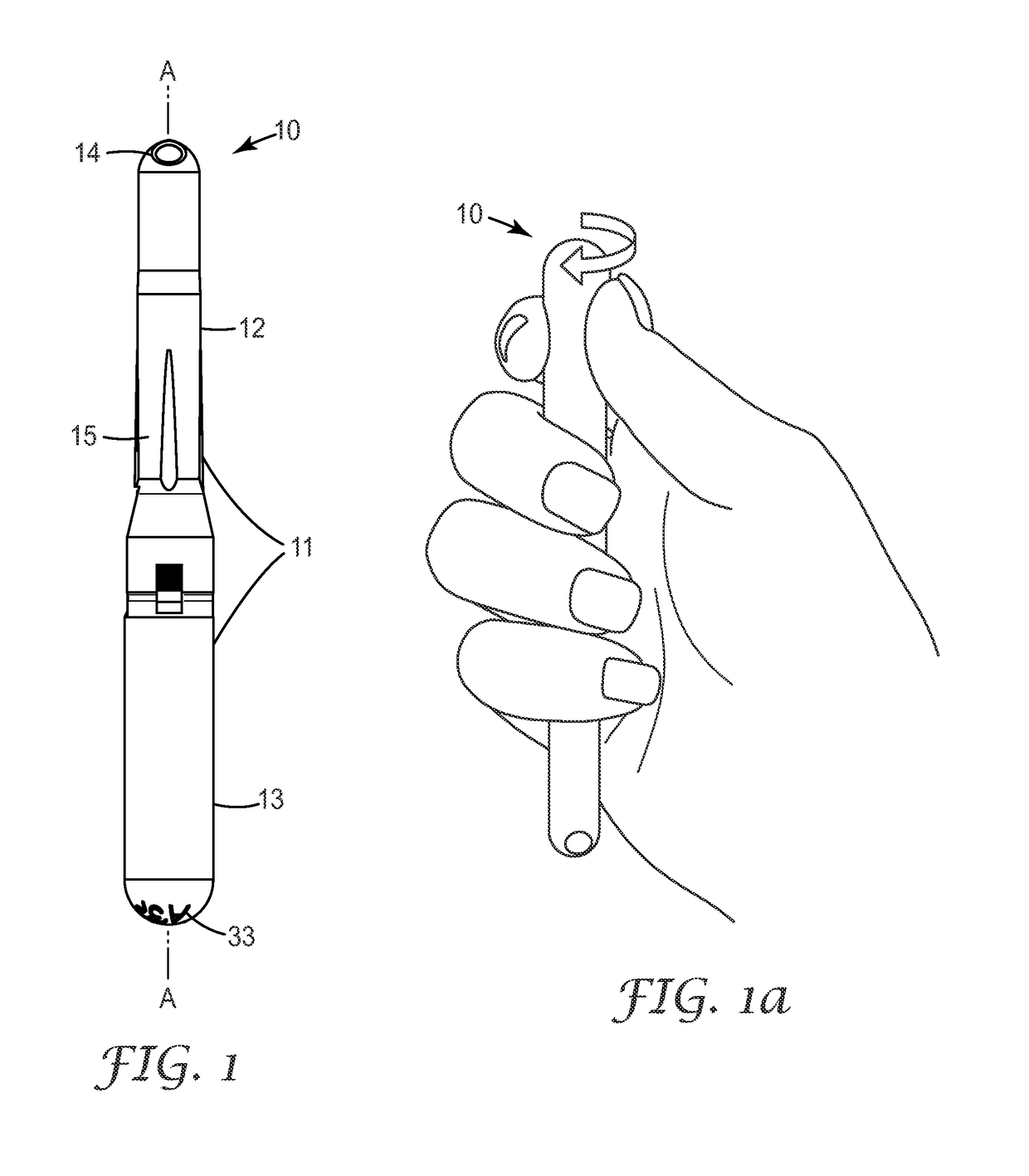 Pen-like dispenser for a dental material