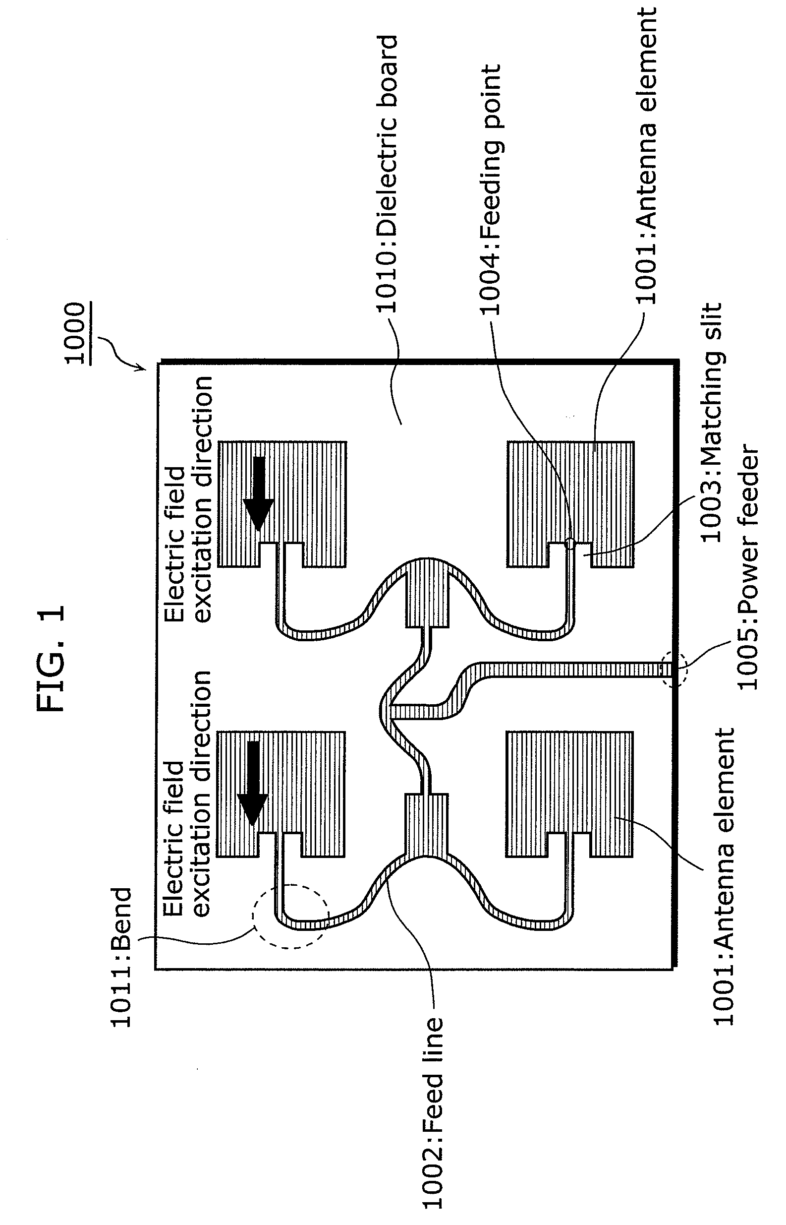 Planar antenna device and radio communication device using the same