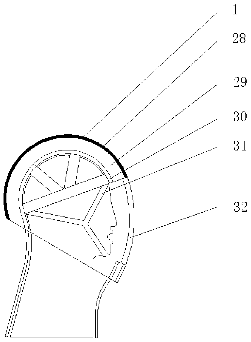 Helmet device with fresh air filtering device and air conditioning device
