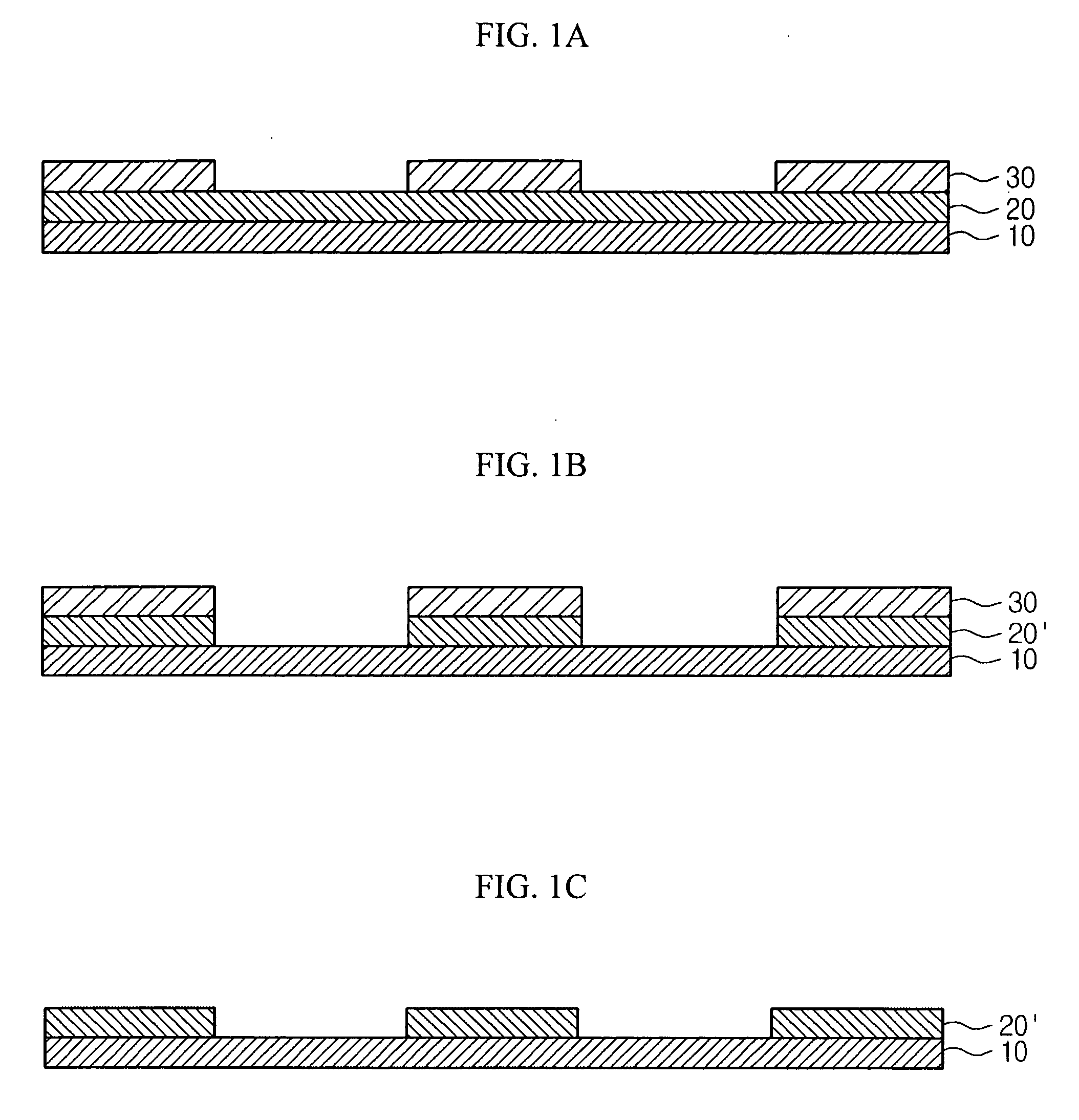 Etchant composition, methods of patterning conductive layer and manufacturing flat panel display device using the same