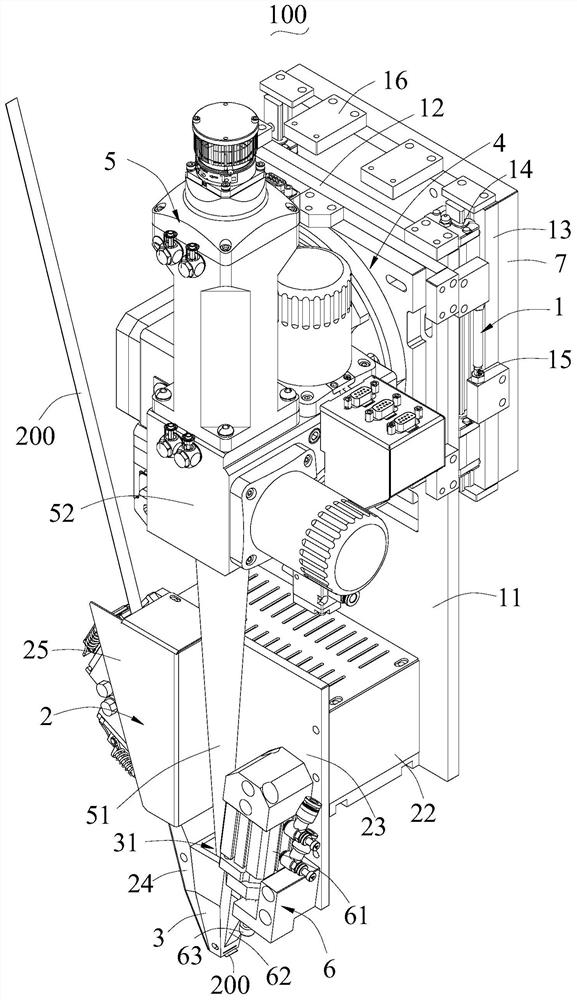 An integrated laser continuous welding device and battery assembly equipment