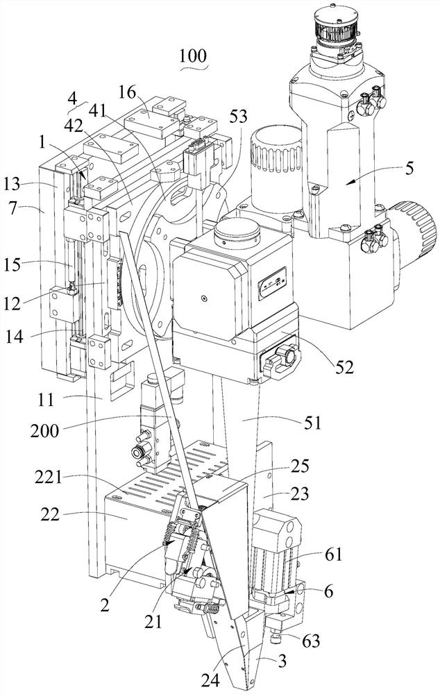 An integrated laser continuous welding device and battery assembly equipment