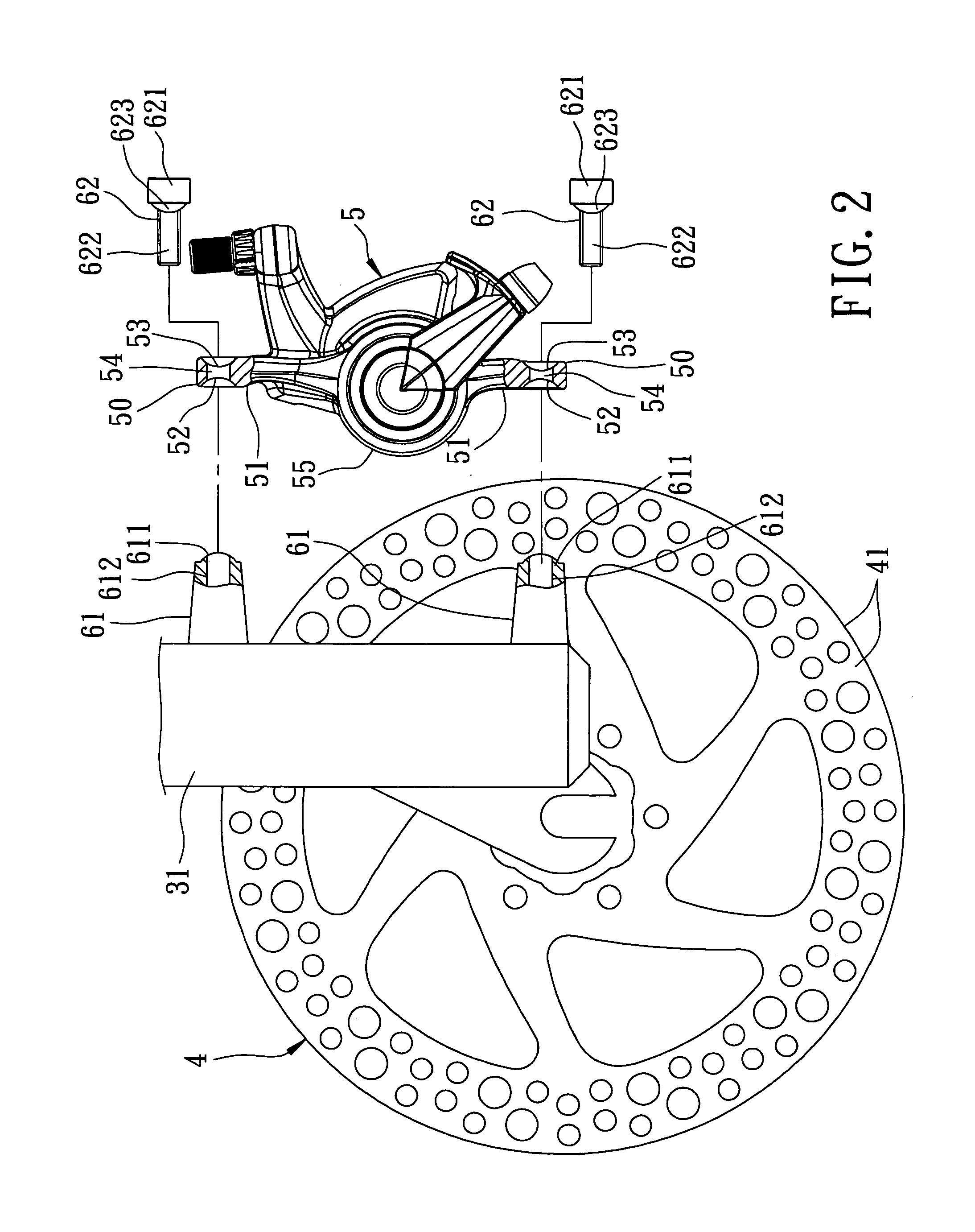 Bicycle disk brake device