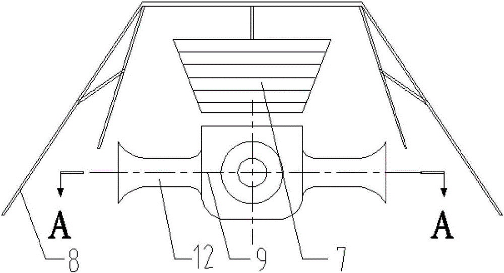 An airport defogging device