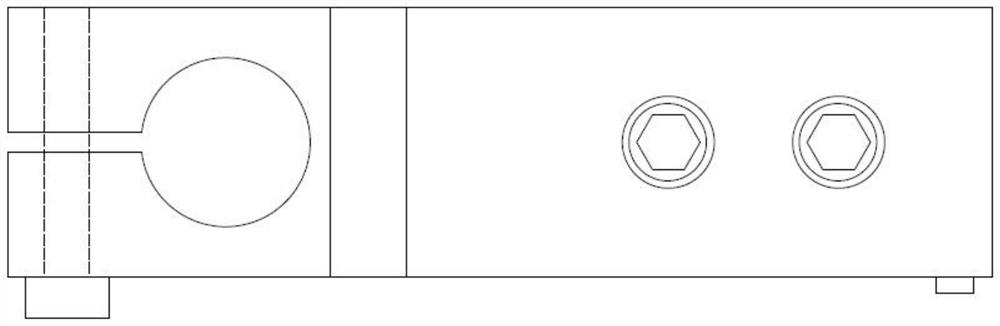 Special wire clamp for voltage loop of metering device