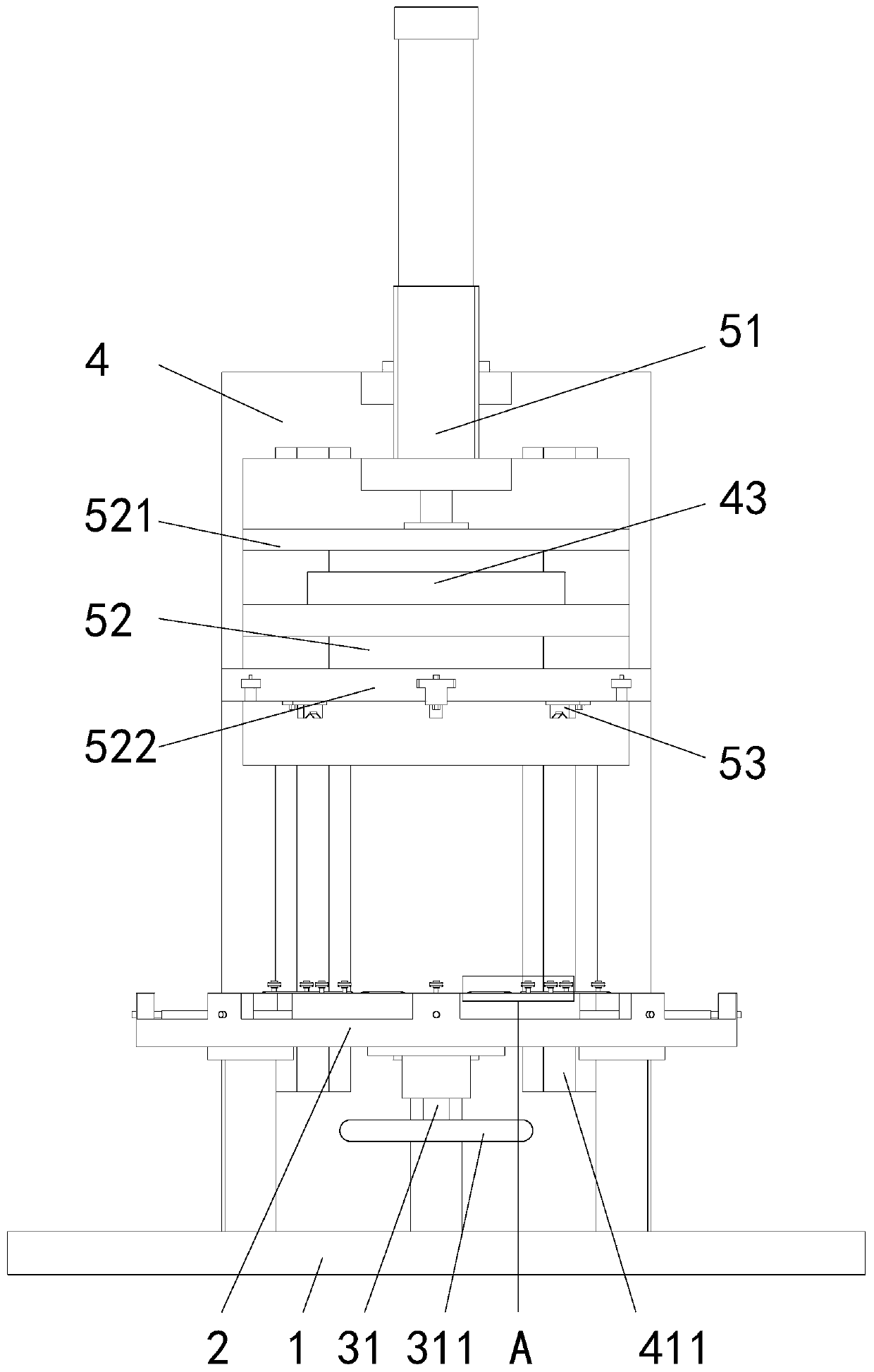 Rubber sealing ring molding trimming treatment machinery and treatment method thereof