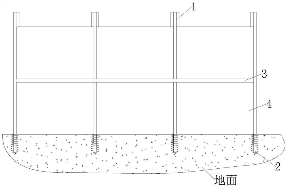 Composite assembly type building steel structure