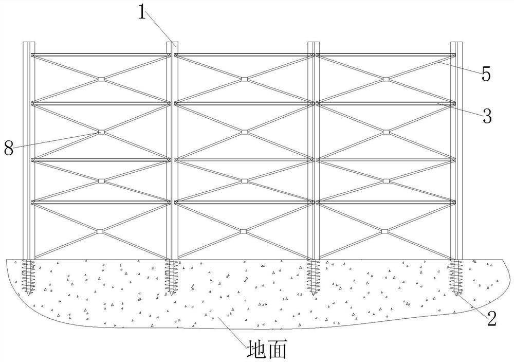 Composite assembly type building steel structure