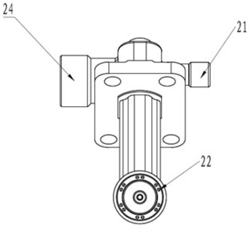 A dual fuel nozzle with dual oil passages and single nozzle