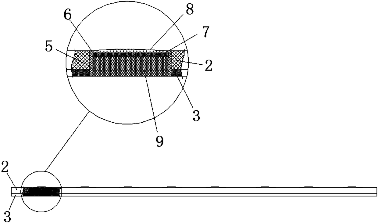 Point fixing device for acupoint injection around superficial temporal artery