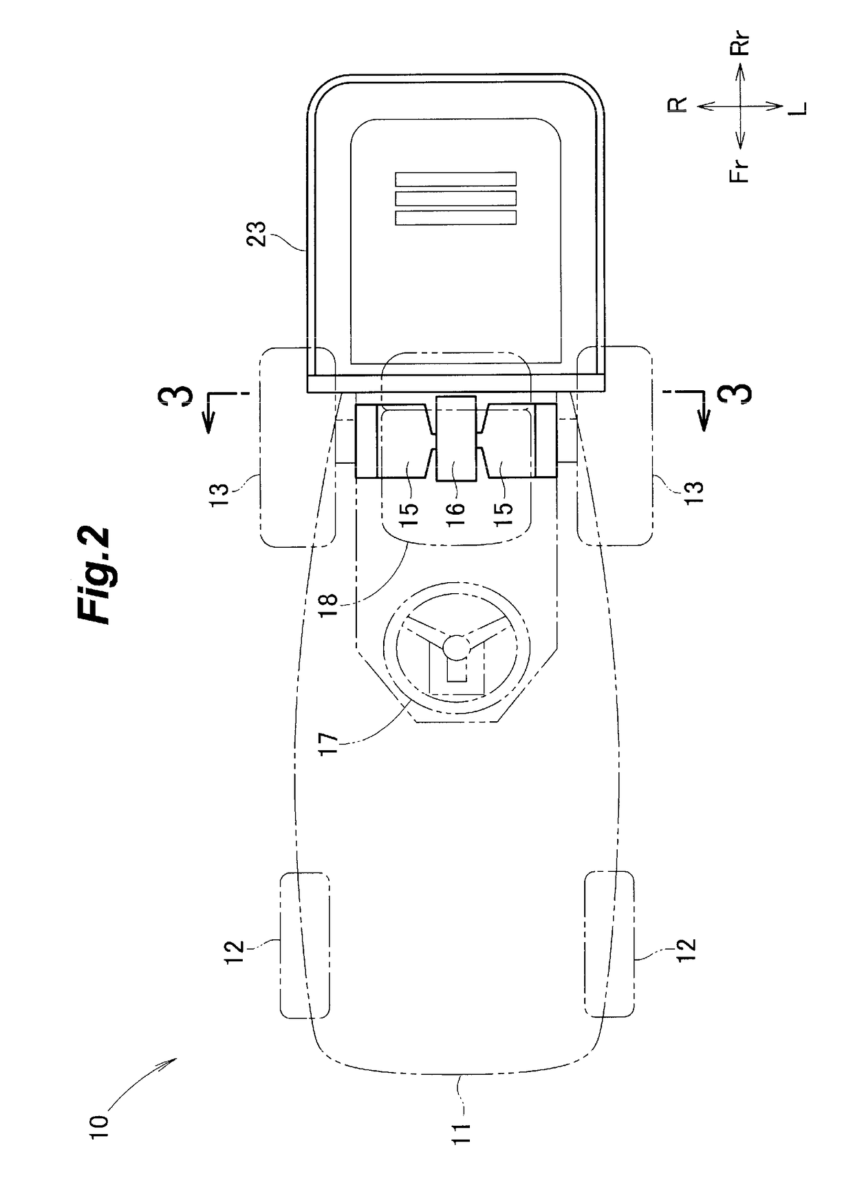 Mower driven by electric motors