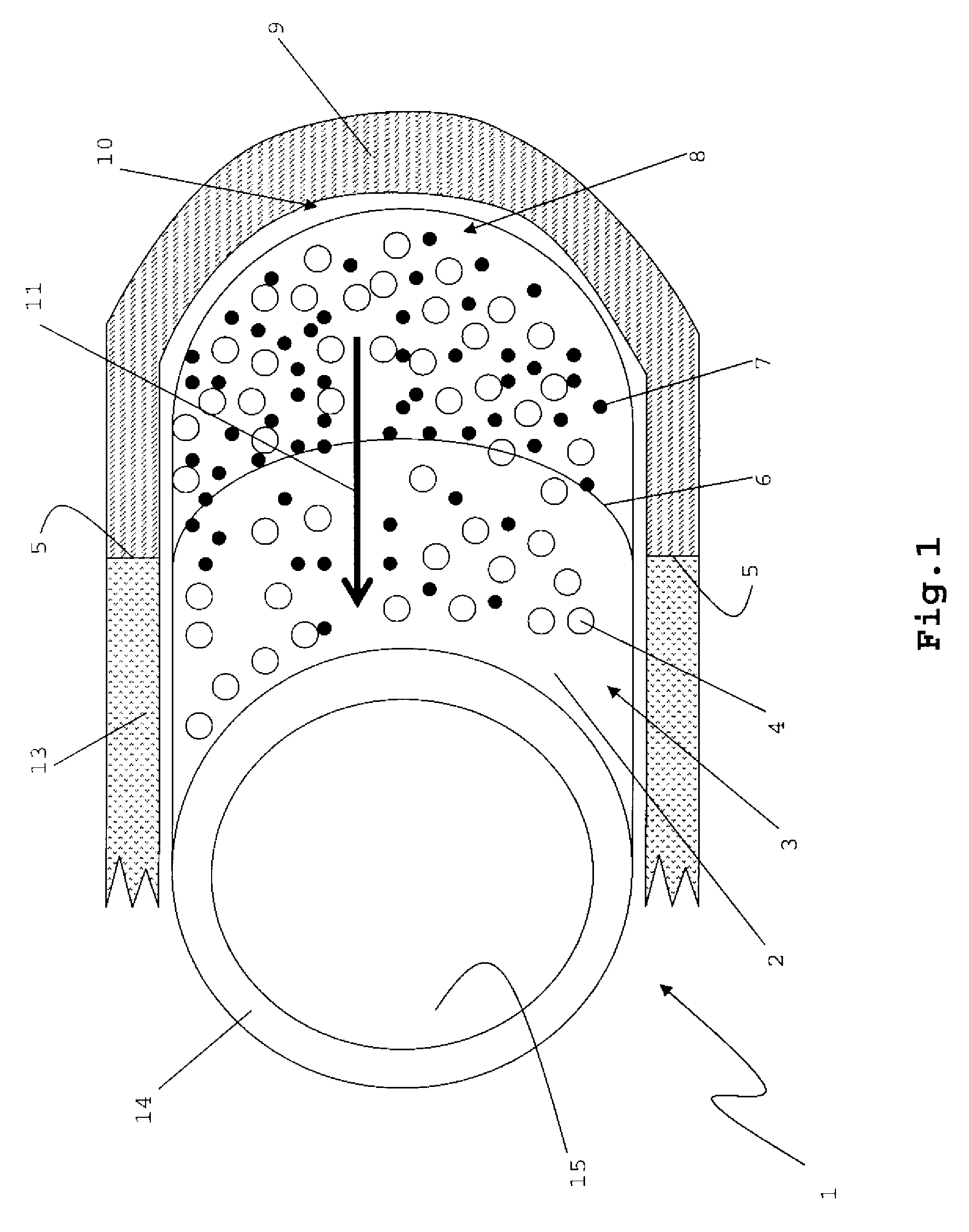 Osteochondral implant using a growth factor concentration gradient for repair of bone and cartilage tissue